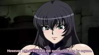 The tentacled creature ravishes the witch's orifices to drain her magic power. #Hentai