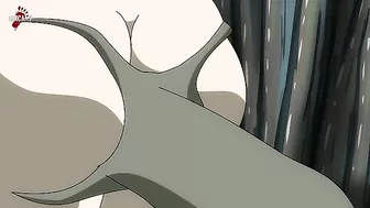 Ashley from Resident Evil gets tentacled and fucked in a bizarre hentai scene.