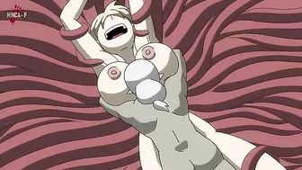 Ashley from Resident Evil gets tentacled and fucked in a bizarre hentai scene.