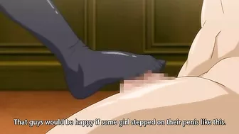 Older sis teases bro with big titty henti.