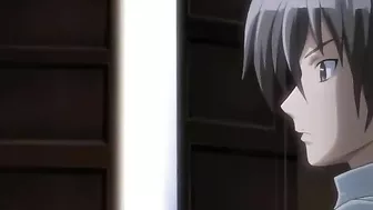 Older sis teases bro with big titty henti.