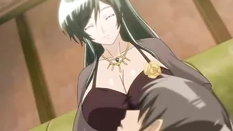 Older sis teases bro with big titty henti.