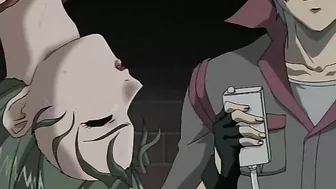 Hentai sex toy punishes sadistic lesbian teacher in revenge fantasy.