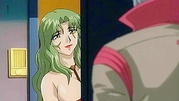 Hentai sex toy punishes sadistic lesbian teacher in revenge fantasy.