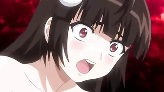 Mouryou's Sacrifice 1 - A busty hentai catgirl gets impregnated by monster tentacles.