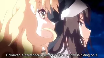 Hentai video featuring a demonic cult gangbang with schoolgirl victims.