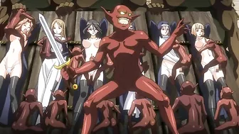 Plundered by hentai goblins, bound and defiled. Plundered by hentai goblins, bound and defiled.