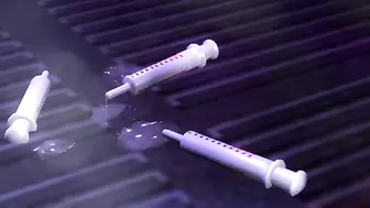 Hentai video - Taimanin Asagi 2.5 - Female ninja enslaved and gangbanged on a train.