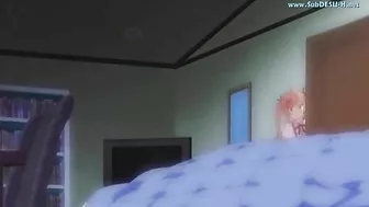 Sexy young girl gets orally pleasured by her perverted older sibling on a Hentai website.