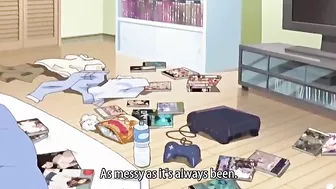 Sexy young girl gets orally pleasured by her perverted older sibling on a Hentai website.