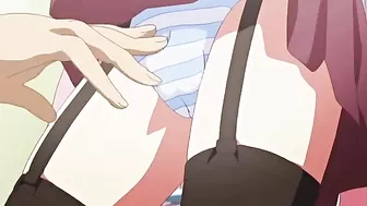 Sexy young girl gets orally pleasured by her perverted older sibling on a Hentai website.