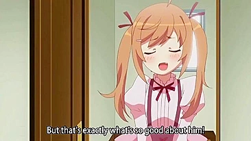 Sexy young girl gets orally pleasured by her perverted older sibling on a Hentai website.