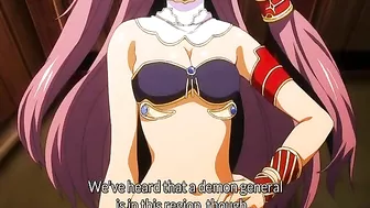 Venus Blood Brave 3 features hentai scenes with demon tentacles impregnating cute anime warriors.