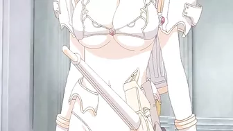 Venus Blood Brave 3 features hentai scenes with demon tentacles impregnating cute anime warriors.