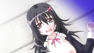 Hentai porn video - petite schoolgirl gets fucked by insatiable teacher.