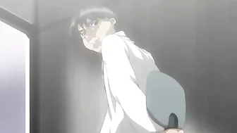 Scientists dissect a woman before she is sexually assaulted by a creature in hentai porn.