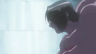 Scientists dissect a woman before she is sexually assaulted by a creature in hentai porn.