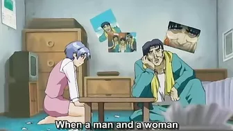 Hentai video - Dirty bastards and their friends tie up sex slaves and have rough sex.