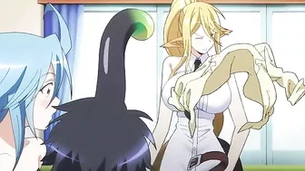 Boobs heal all wounds in hentai world.