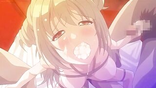 Sexy anime slut bound and gagged with massive cum shots. #Hentai