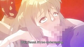 Sexy anime slut bound and gagged with massive cum shots. #Hentai