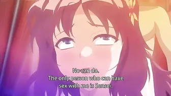 Sexy anime slut bound and gagged with massive cum shots. #Hentai