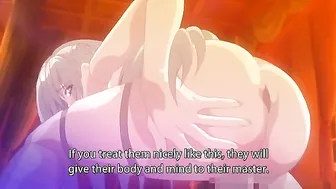 Sexy anime slut bound and gagged with massive cum shots. #Hentai