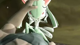 The trainer brutally ravaged his Pokémon in hentai-style.