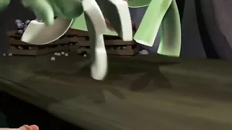 The trainer brutally ravaged his Pokémon in hentai-style.