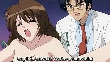 Hentai Professor fucks naughty college girls in BDSM sessions.