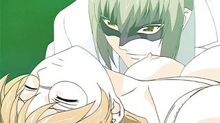 Hentai video - Busty nurse tied up and fucked by multiple men.
