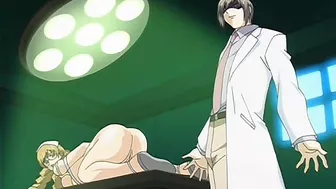 Hentai video - Busty nurse tied up and fucked by multiple men.