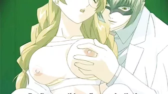 Hentai video - Busty nurse tied up and fucked by multiple men.