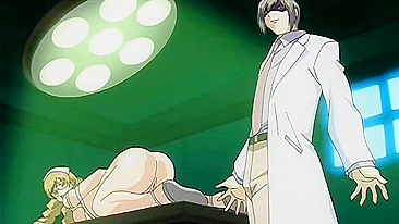 Hentai video - Busty nurse tied up and fucked by multiple men.