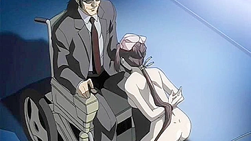 Hentai video - Busty nurse tied up and fucked by multiple men.