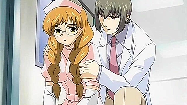 Hentai video - Busty nurse tied up and fucked by multiple men.