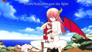 Hentai babe battles fairy sex in a fantasy world.