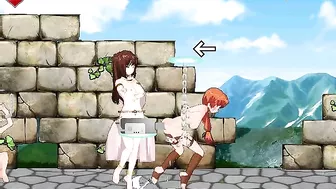 Hentai babe battles fairy sex in a fantasy world.