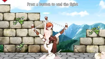 Hentai babe battles fairy sex in a fantasy world.