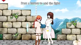 Hentai babe battles fairy sex in a fantasy world.