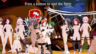 Hentai babe battles fairy sex in a fantasy world.