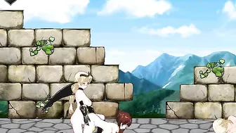 Hentai babe battles fairy sex in a fantasy world.