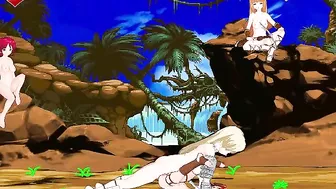 Hentai babe battles fairy sex in a fantasy world.