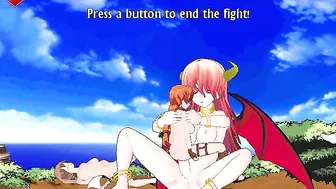 Hentai babe battles fairy sex in a fantasy world.