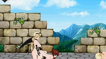 Hentai babe battles fairy sex in a fantasy world.