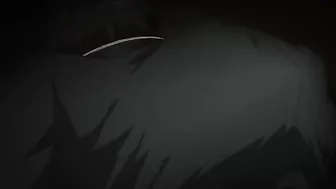 A pink-haired babe with large breasts is bound, teased and rough sexed in a hentai video.