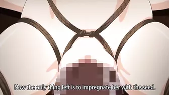 A pink-haired babe with large breasts is bound, teased and rough sexed in a hentai video. A pink-haired babe with large breasts is bound, teased and rough sexed in a hentai video.