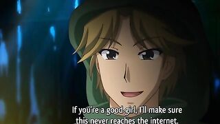 Demon dad films as hentai captor sexually abuses innocent anime teen.