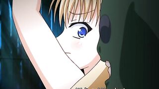 Demon dad films as hentai captor sexually abuses innocent anime teen.