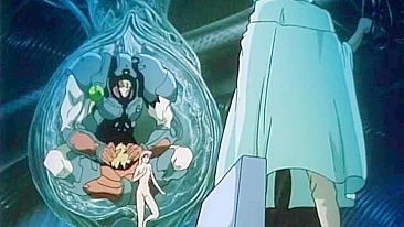 Hentai cyborg monster with tentacle dicks ravages Maya in erotic temptation.